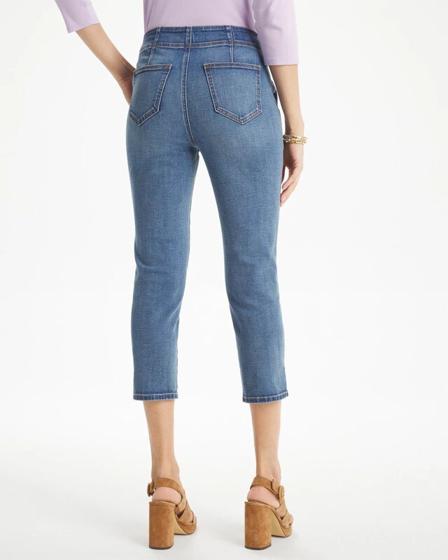 Pull-On 22 Capri Jeans - image 3